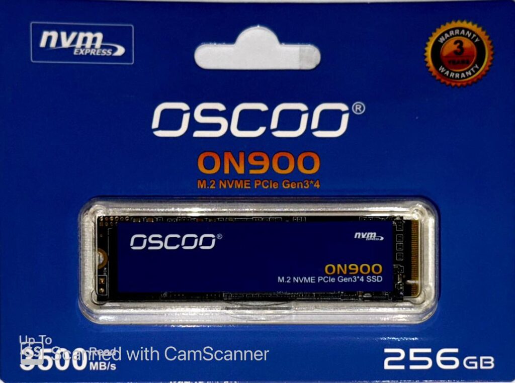 ssd nvme m.2 oscoo 256g