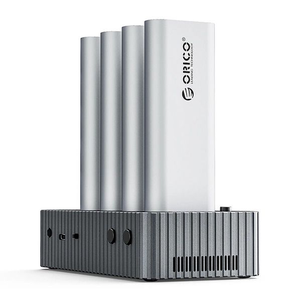 داک و کلونر SSD اوریکو ORICO IT48N-C با ۴ اسلات M.2 NVMe و سرعت انتقال ۴۰ گیگابیت بر ثانیه
