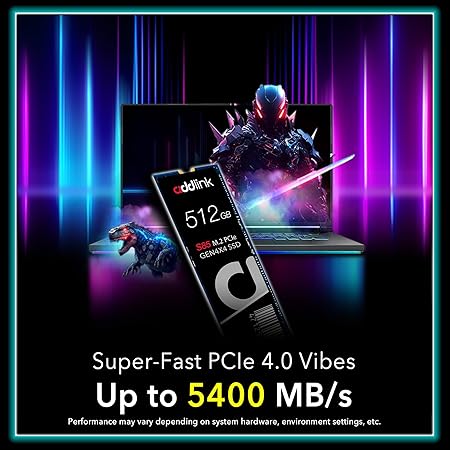 اس اس دی اینترنال Addlink S85 PCIe Gen4 NVMe ظرفیت 512 گیگابایت