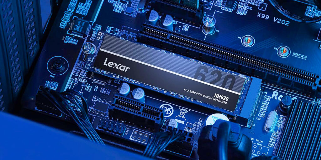 اس اس دی اینترنال Lexar NM620 NVMe M.2 2280 ظرفیت 2 ترابایت