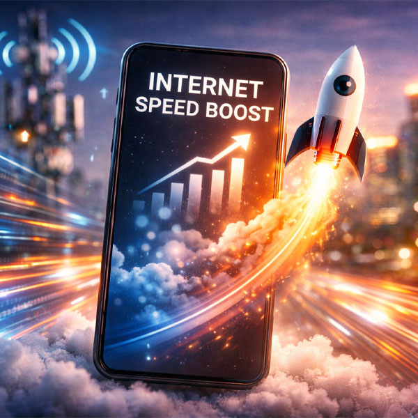 افزایش سرعت اینترنت